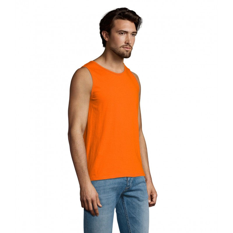 Sol's - Débardeur homme JUSTIN - Orange