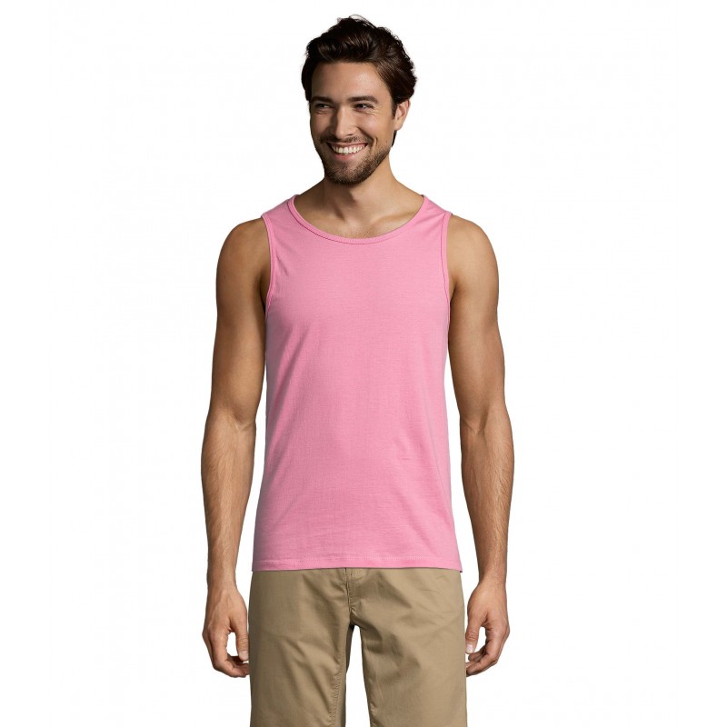 Sol's - Débardeur homme JUSTIN - Rose Orchidée