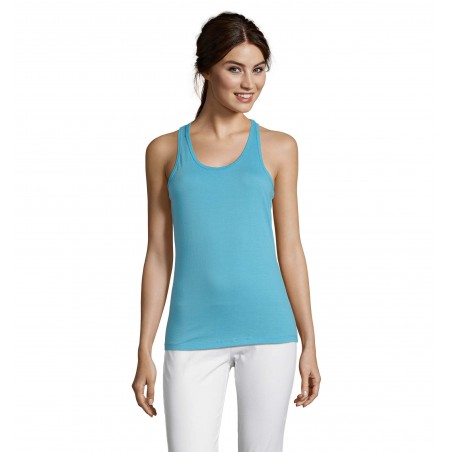 Sol's - Débardeur femme dos nageur JUSTIN WOMEN - Bleu Atoll