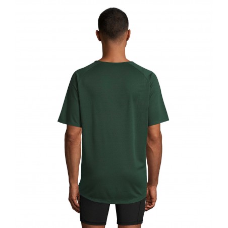Sol's - Tee-shirt manches raglan SPORTY - Vert Forêt