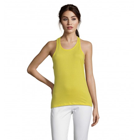 Sol's - Débardeur femme dos nageur JUSTIN WOMEN - Citron