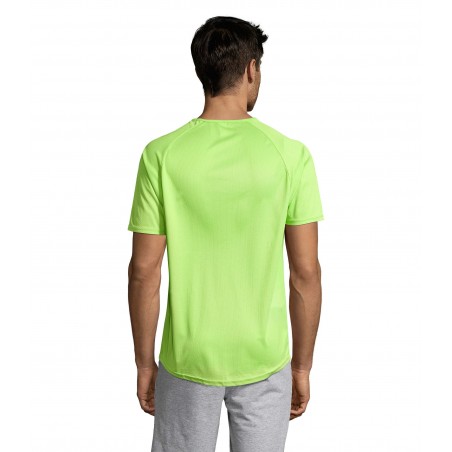 Sol's - Tee-shirt manches raglan SPORTY - Vert Pomme
