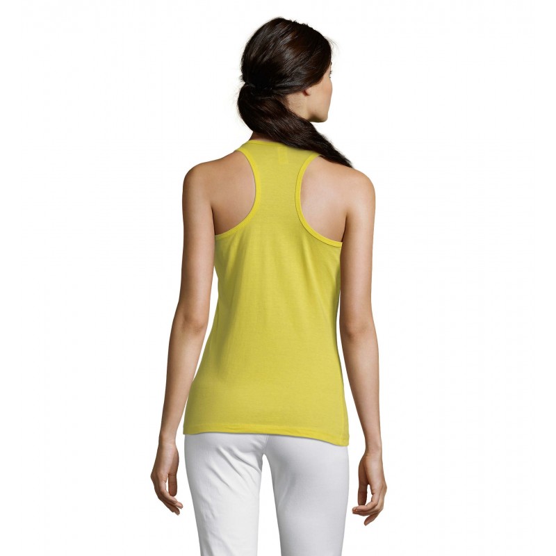 Sol's - Débardeur femme dos nageur JUSTIN WOMEN - Citron