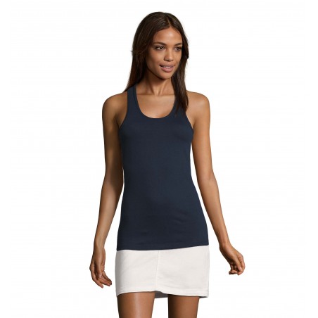 Sol's - Débardeur femme dos nageur JUSTIN WOMEN - French Marine