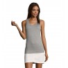 Sol's - Débardeur femme dos nageur JUSTIN WOMEN - Gris Chiné