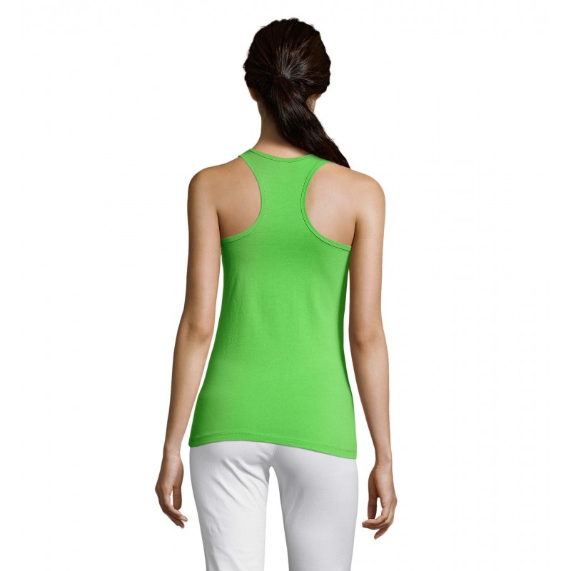 Sol's - Débardeur femme dos nageur JUSTIN WOMEN - Lime