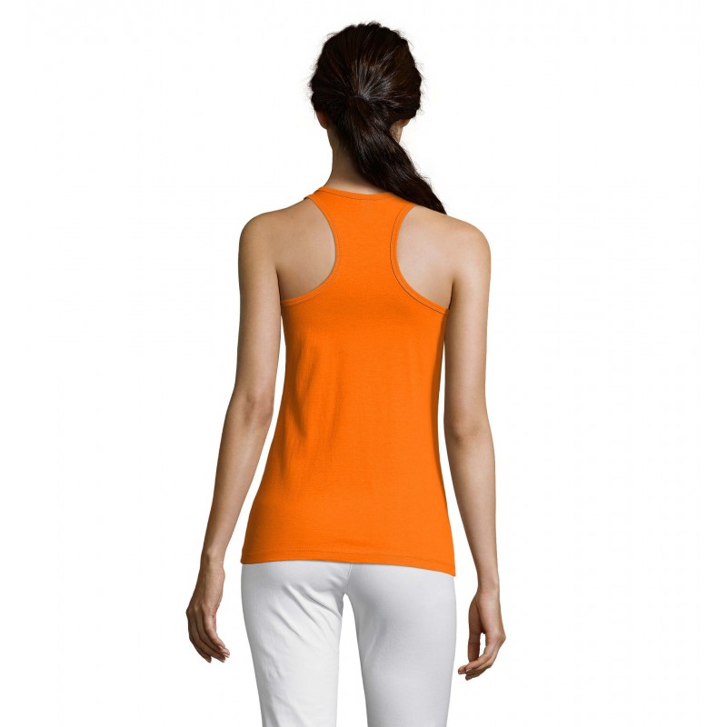 Sol's - Débardeur femme dos nageur JUSTIN WOMEN - Orange
