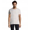 Sol's - Tee-shirt homme col rond IMPERIAL - Blanc Chiné