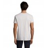 Sol's - Tee-shirt homme col rond IMPERIAL - Blanc Chiné