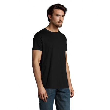 Sol's - Tee-shirt homme col rond IMPERIAL - Noir Profond