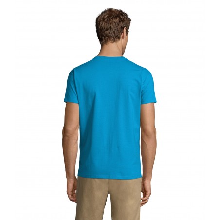Sol's - Tee-shirt homme col rond IMPERIAL - Aqua