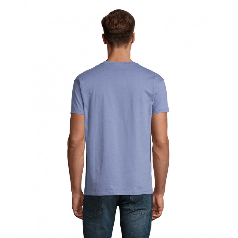 Sol's - Tee-shirt homme col rond IMPERIAL - Bleu