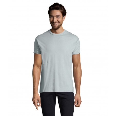 Sol's - Tee-shirt homme col rond IMPERIAL - Bleu Glacier