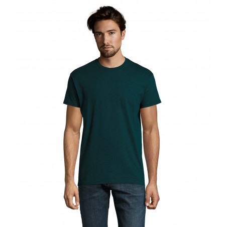 Sol's - Tee-shirt homme col rond IMPERIAL - Bleu Pétrole