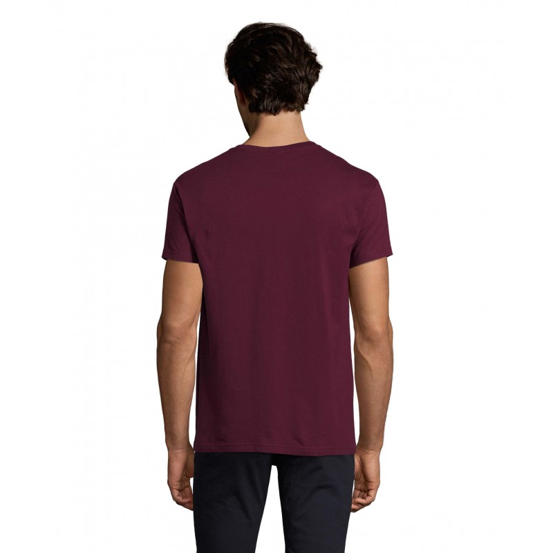 Sol's - Tee-shirt homme col rond IMPERIAL - Bordeaux
