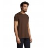 Sol's - Tee-shirt homme col rond IMPERIAL - Chocolat