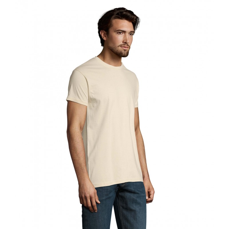 Sol's - Tee-shirt homme col rond IMPERIAL - Crème