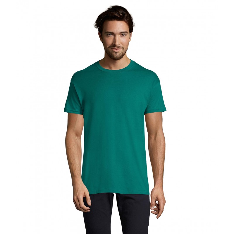 Sol's - Tee-shirt homme col rond IMPERIAL - Emeraude