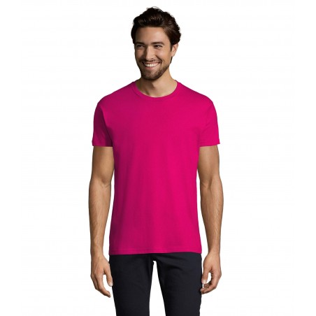 Sol's - Tee-shirt homme col rond IMPERIAL - Fuchsia