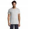 Sol's - Tee-shirt unisexe col rond REGENT - Blanc Chiné