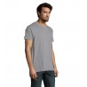 Sol's - Tee-shirt homme col rond IMPERIAL - Gris Chiné
