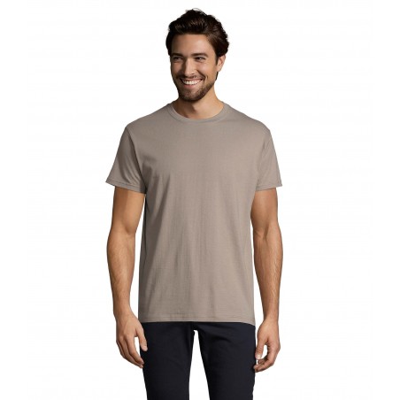 Sol's - Tee-shirt homme col rond IMPERIAL - Gris Clair