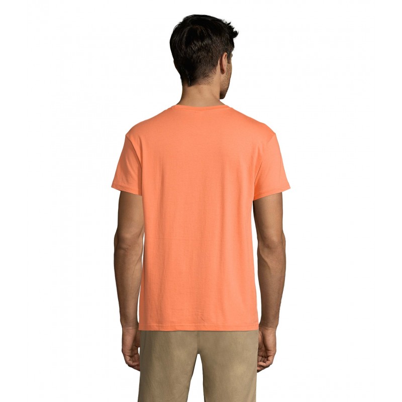 Sol's - Tee-shirt unisexe col rond REGENT - Abricot