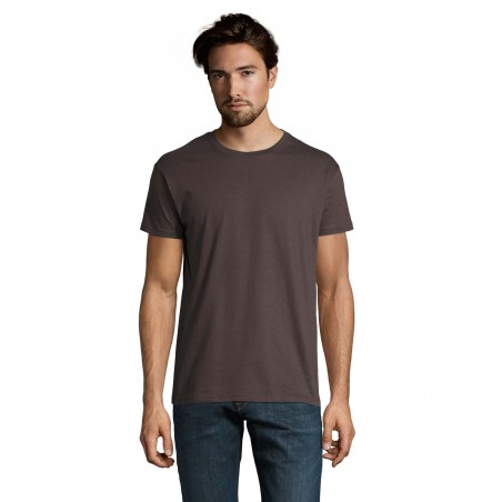 Sol's - Tee-shirt homme col rond IMPERIAL - Gris Foncé