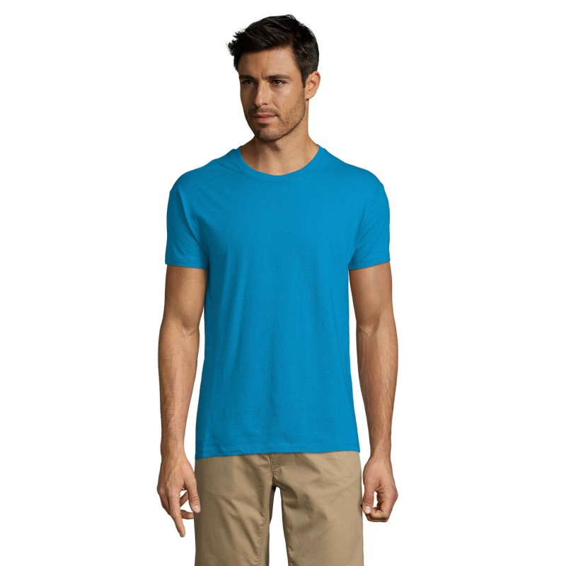 Sol's - Tee-shirt unisexe col rond REGENT - Aqua