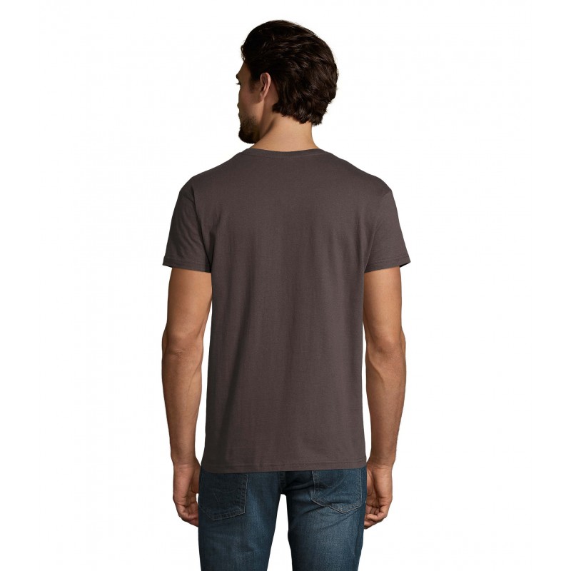 Sol's - Tee-shirt homme col rond IMPERIAL - Gris Foncé