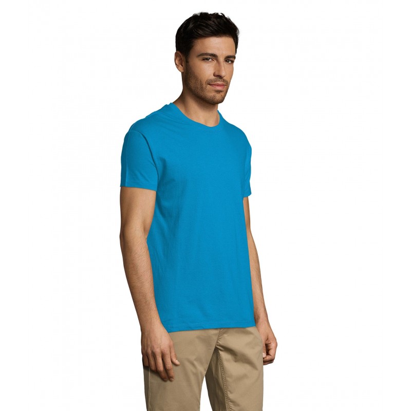 Sol's - Tee-shirt unisexe col rond REGENT - Aqua