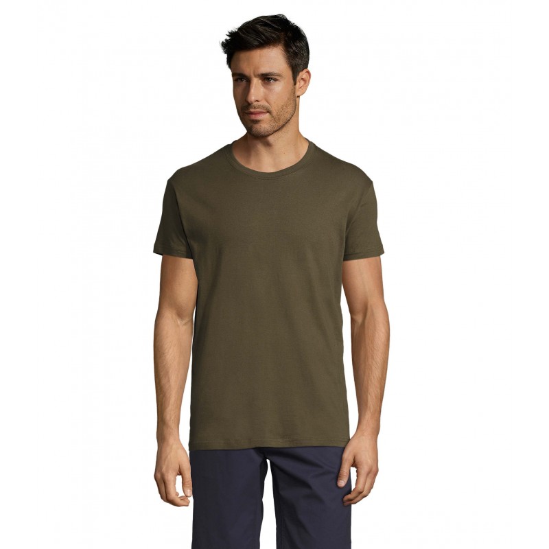 Sol's - Tee-shirt unisexe col rond REGENT - Army