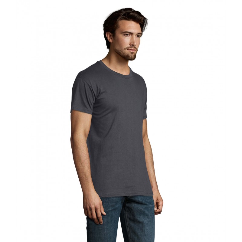 Sol's - Tee-shirt homme col rond IMPERIAL - Gris Souris