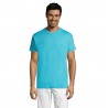 Sol's - Tee-shirt unisexe col rond REGENT - Bleu Atoll