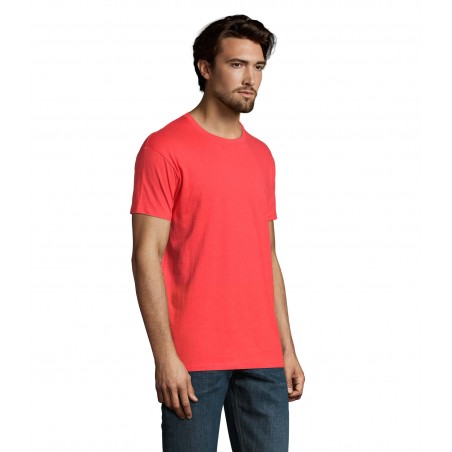 Sol's - Tee-shirt homme col rond IMPERIAL - Hibiscus