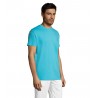 Sol's - Tee-shirt unisexe col rond REGENT - Bleu Atoll