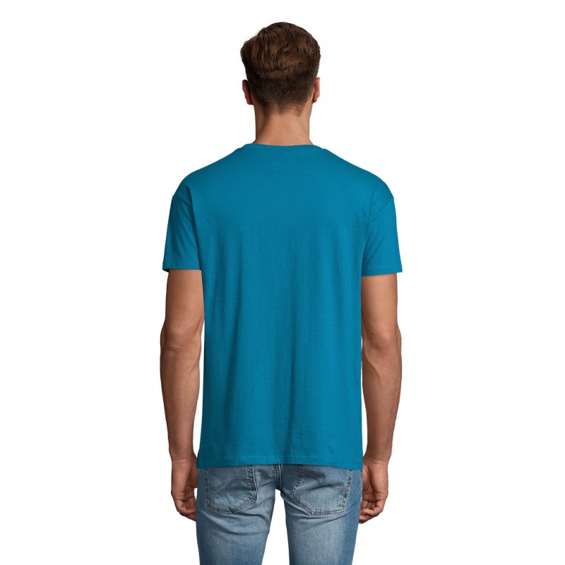 Sol's - Tee-shirt unisexe col rond REGENT - Bleu Canard