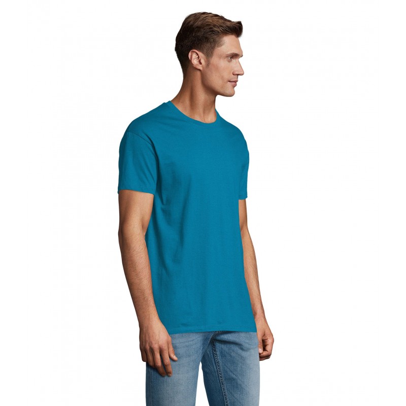 Sol's - Tee-shirt unisexe col rond REGENT - Bleu Canard