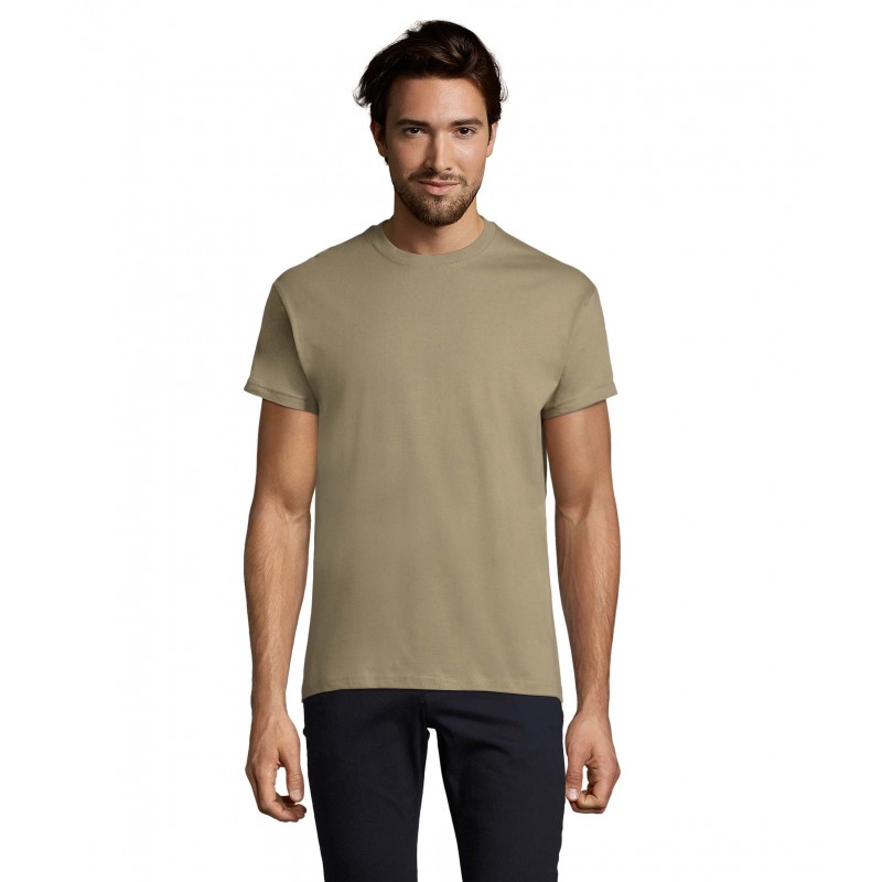 Sol's - Tee-shirt homme col rond IMPERIAL - Kaki