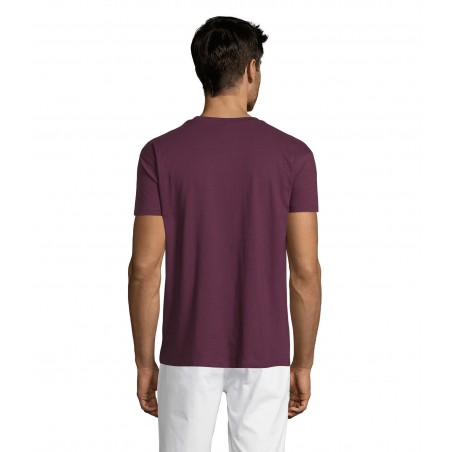 Sol's - Tee-shirt unisexe col rond REGENT - Bordeaux