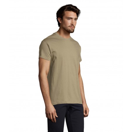 Sol's - Tee-shirt homme col rond IMPERIAL - Kaki