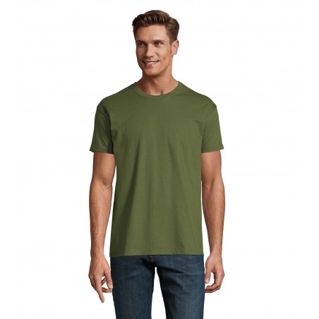 Sol's - Tee-shirt homme col rond IMPERIAL - Kaki Foncé