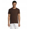 Sol's - Tee-shirt unisexe col rond REGENT - Chocolat