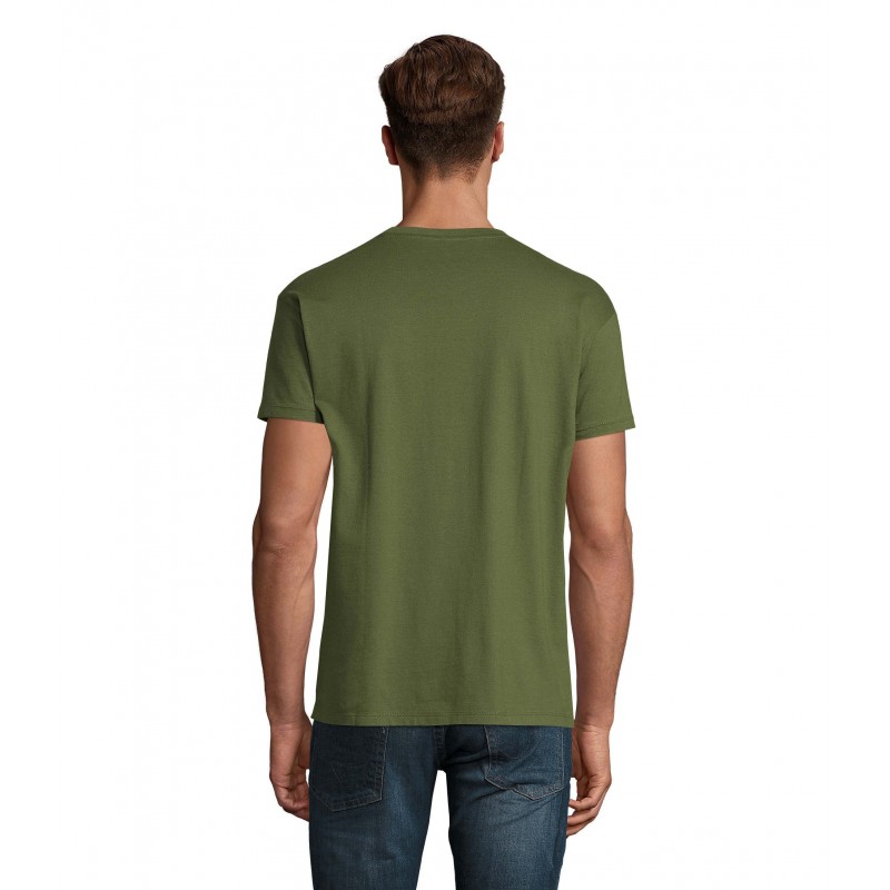 Sol's - Tee-shirt homme col rond IMPERIAL - Kaki Foncé