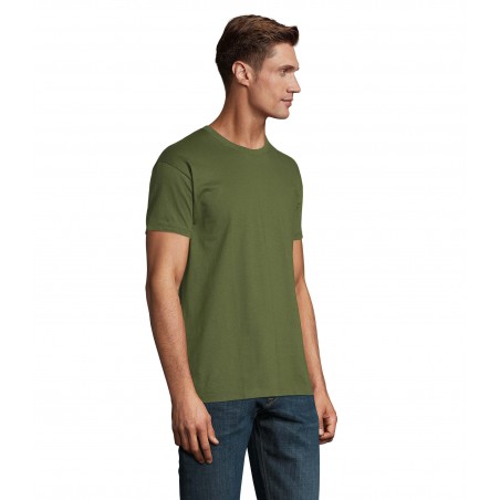 Sol's - Tee-shirt homme col rond IMPERIAL - Kaki Foncé
