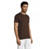 Sol's - Tee-shirt unisexe col rond REGENT - Chocolat