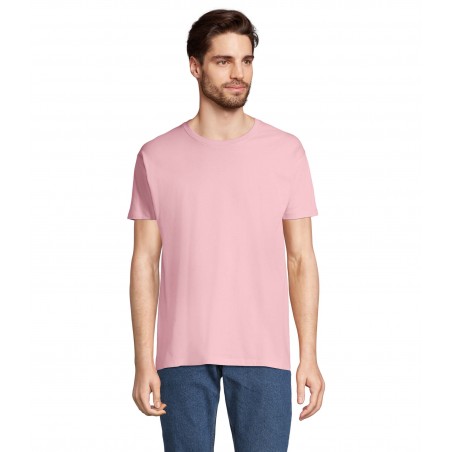 Sol's - Tee-shirt homme col rond IMPERIAL - Rose Bonbon
