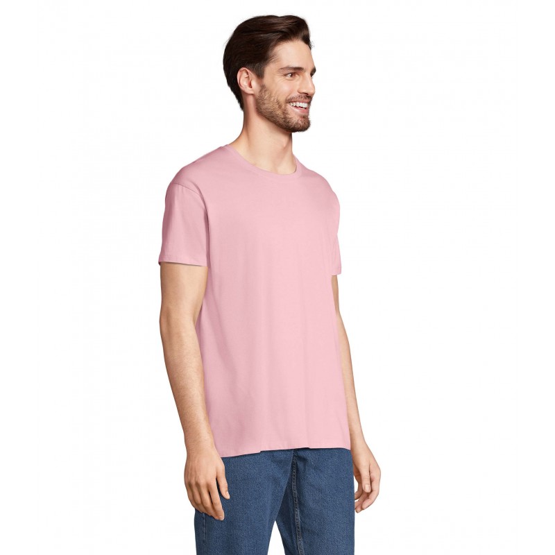 Sol's - Tee-shirt homme col rond IMPERIAL - Rose Bonbon