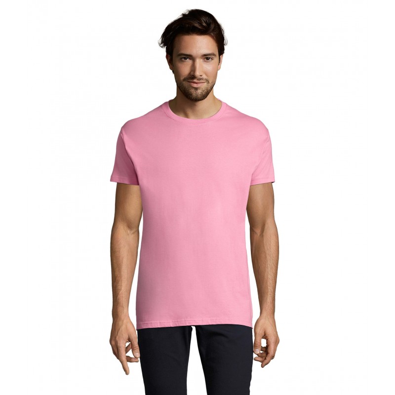 Sol's - Tee-shirt homme col rond IMPERIAL - Rose Orchidée