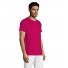 Sol's - Tee-shirt unisexe col rond REGENT - Fuchsia